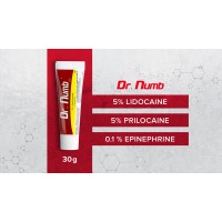 Dr. Numb (Epinephrine), Крем-анестетик 30g.